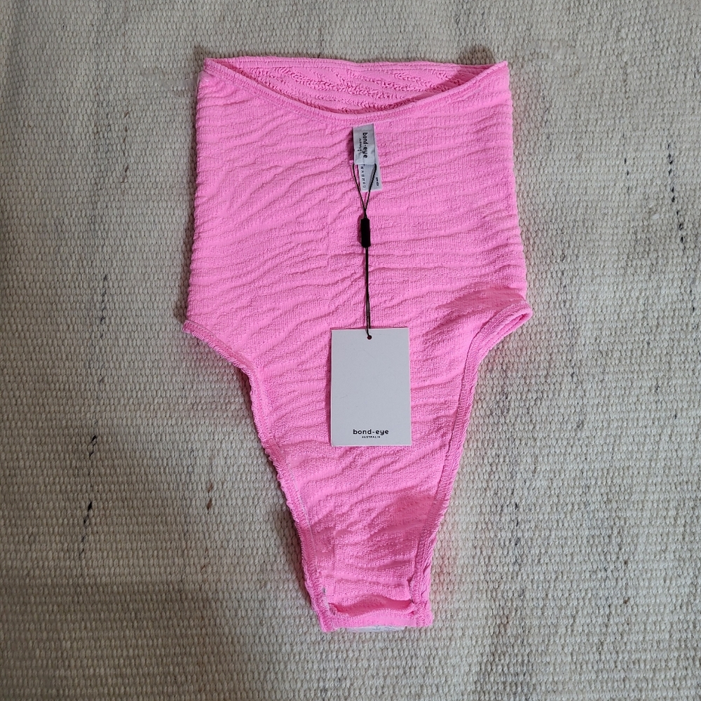 NWT Bond-Eye Fane One Piece Swimsuit in Pink Tiger - Picture 2 of 9